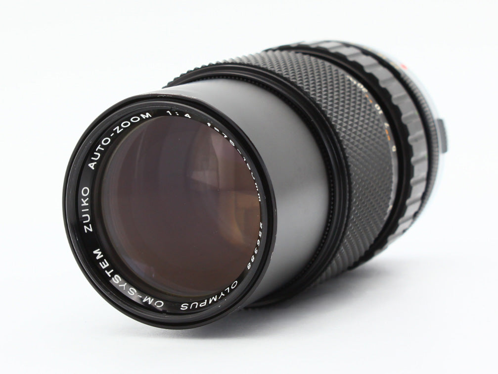 Olympus OM-1 Black Film Camera ZUIKO AUTO-ZOOM 75-150mm f/4 Lens【Very Good】