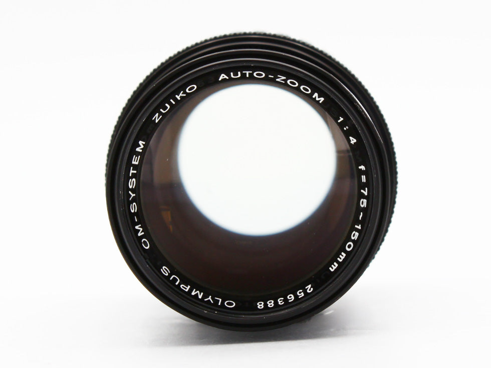 Olympus OM-1 Black Film Camera ZUIKO AUTO-ZOOM 75-150mm f/4 Lens【Very Good】