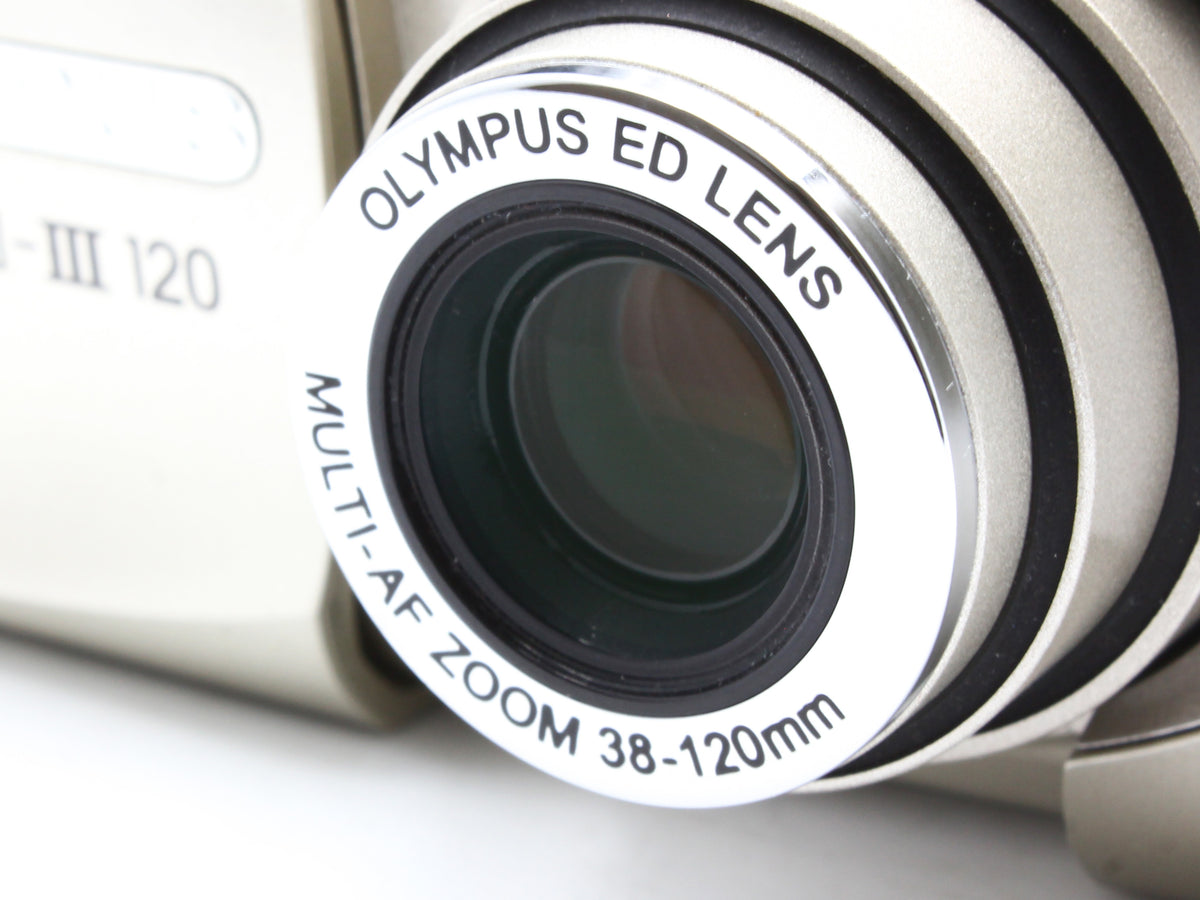 OLYMPUS mju-III 120 35mm Point & Shoot Film Camera 38-120mm Zoom Lens【Very Good】