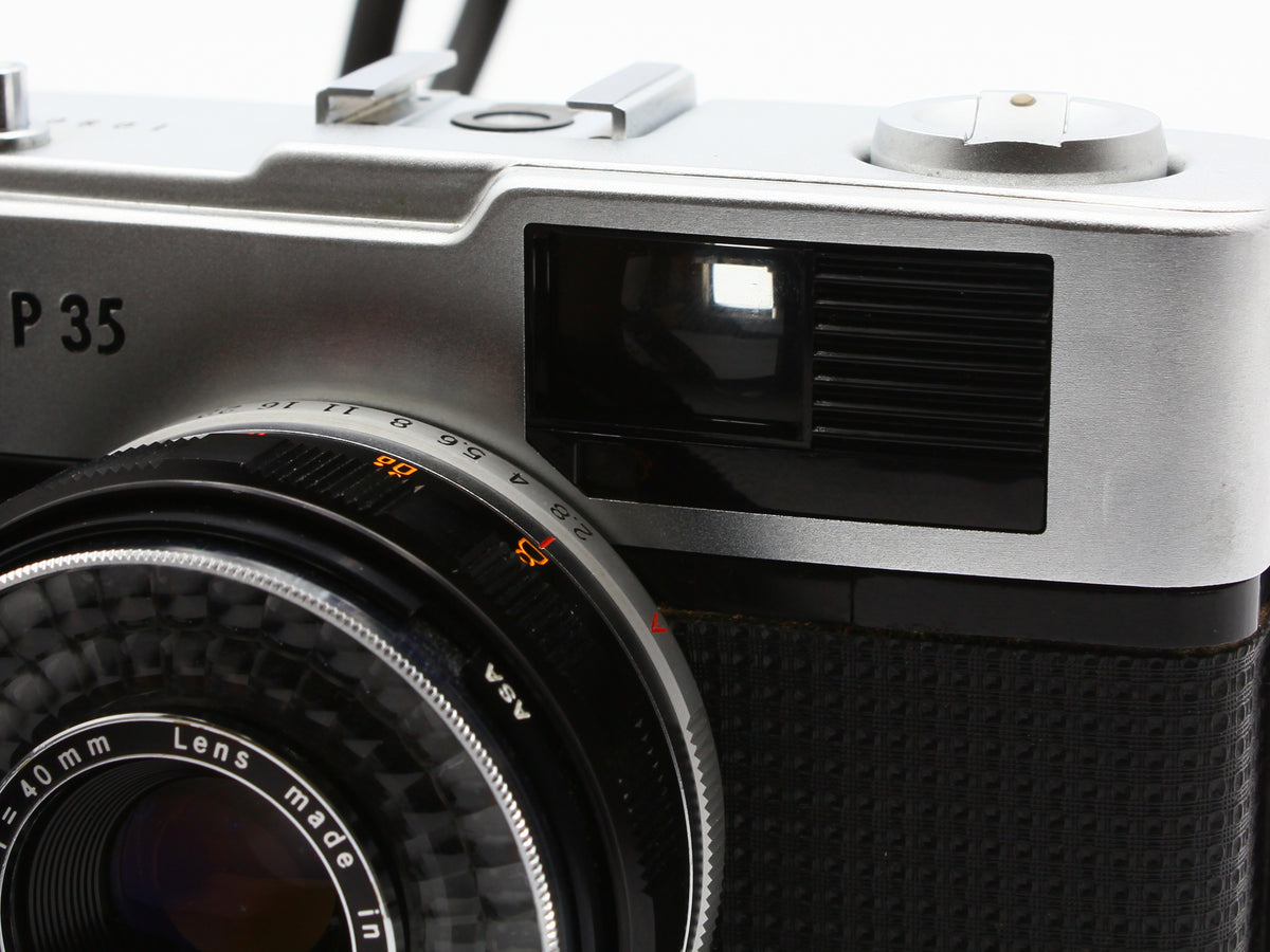 OLYMPUS TRIP 35 Film Camera D.Zuiko 40mm f/2.8 Lens from JAPAN【Exc+3】