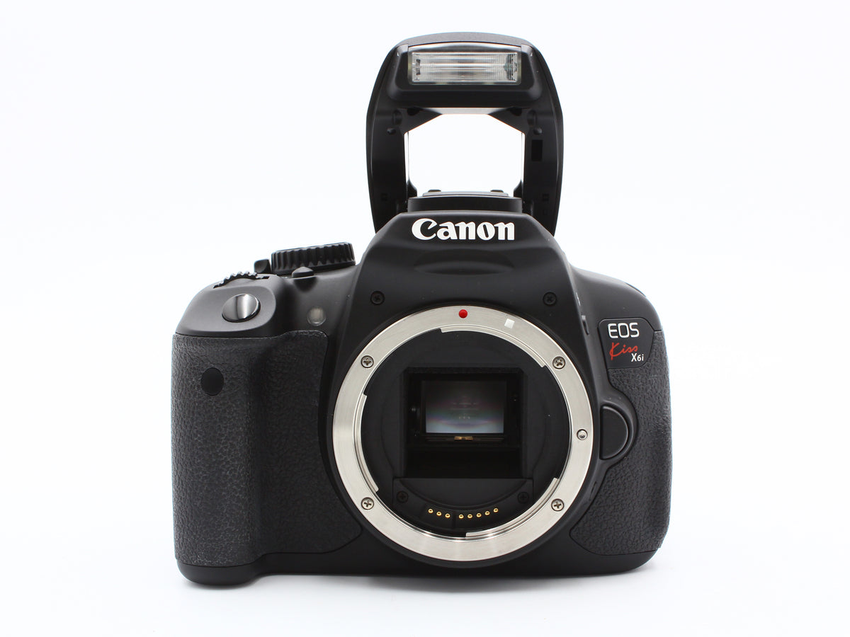 Canon EOS Kiss X6i DSLR Camera EF-S 55-250mm IS Lens from JAPAN【Exc+3】