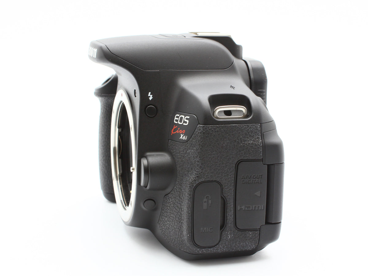 Canon EOS Kiss X6i DSLR Camera EF-S 55-250mm IS Lens from JAPAN【Exc+3】