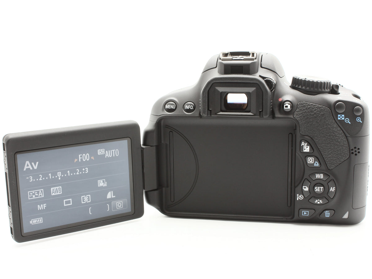 Canon EOS Kiss X6i DSLR Camera EF-S 55-250mm IS Lens from JAPAN【Exc+3】