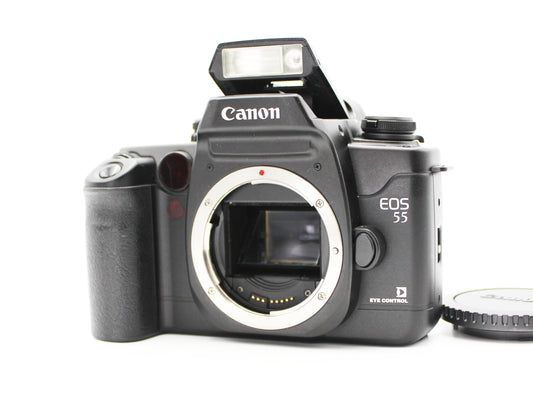 Canon EOS 55 35mm SLR Film Camera ELAN II Body From JAPAN【Near Mint】