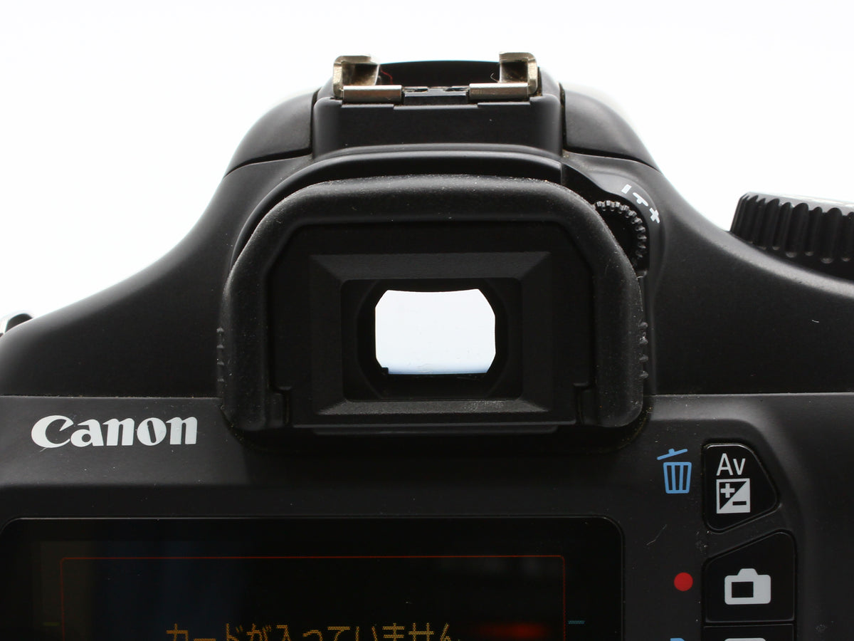 Canon EOS Kiss X50 DSLR Camera EF-S 18-55mm 55-250mm IS Lens 【Exc+3】
