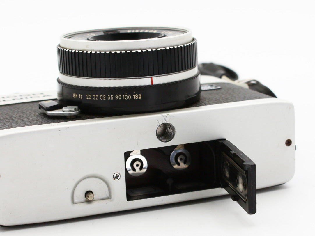 Ricoh ELNICA F Rangefinder 35mm Film Camera RIKENON 40mm f/2.8 Japan【Very Good】