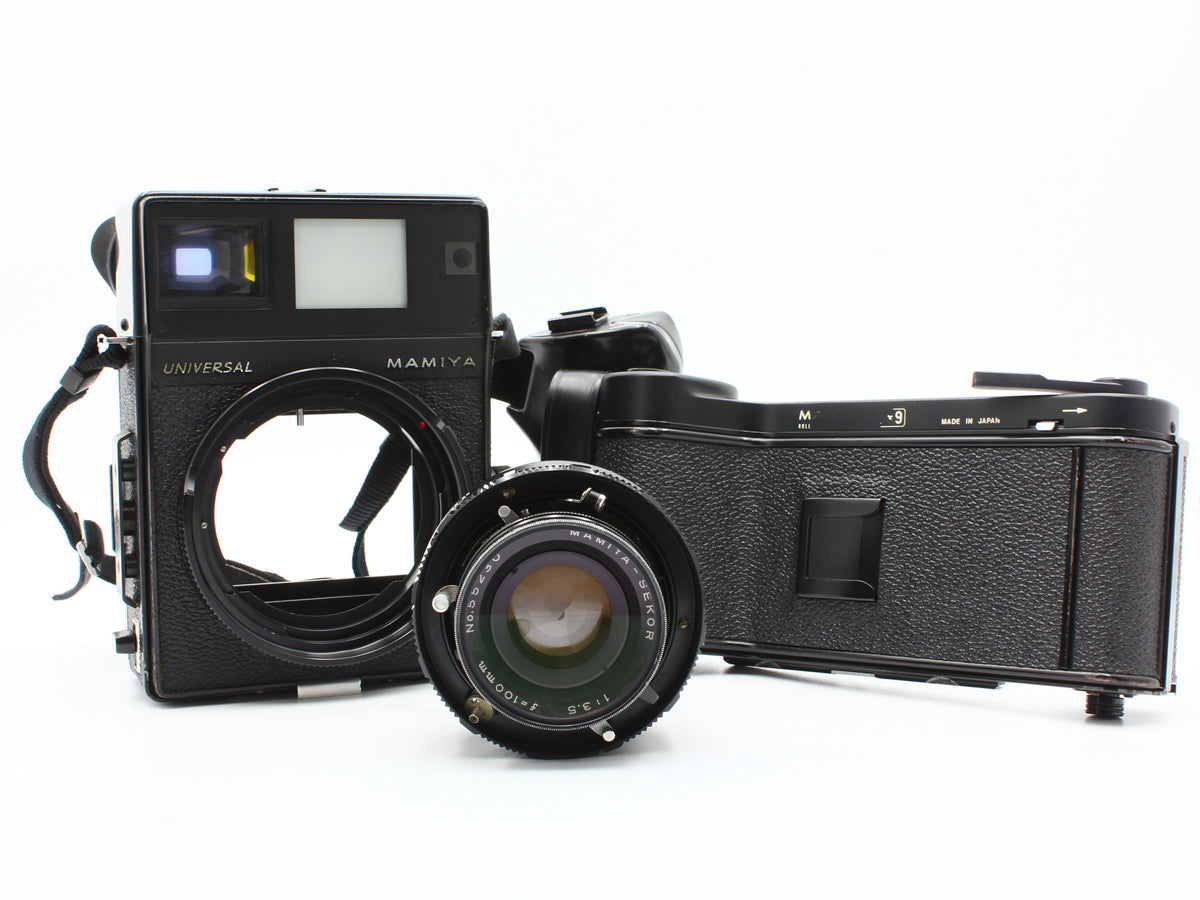 Mamiya Universal Medium format Film Camera Sekor 100mm f3.5 Lens【Exc+4】