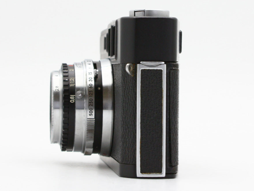 Olympus ACE 35mm Film Camera E.Zuiko 45mm f/2.8  Repainted Black JAPAN【Exc+4】