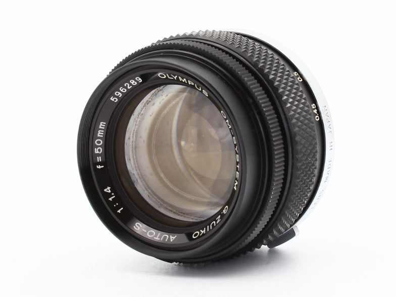 Olympus OM-1 Film Camera Black OM-SYSTEM G.ZUIKO AUTO-S 50mm f/1.4 JAPAN【Exc+3】
