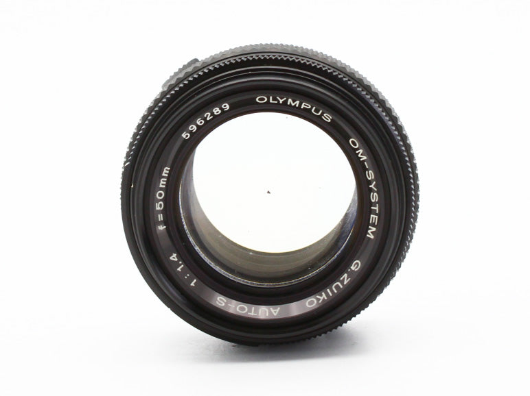 Olympus OM-1 Film Camera Black OM-SYSTEM G.ZUIKO AUTO-S 50mm f/1.4 JAPAN【Exc+3】