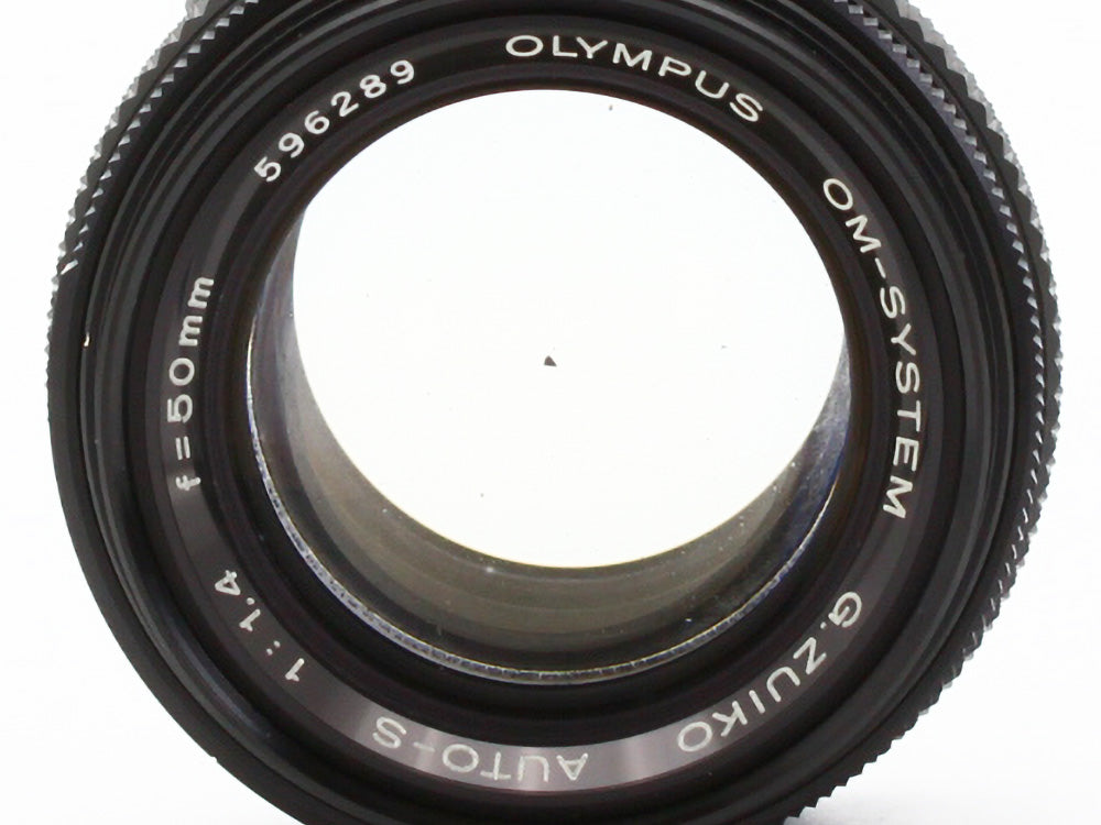Olympus OM-1 Film Camera Black OM-SYSTEM G.ZUIKO AUTO-S 50mm f/1.4 JAPAN【Exc+3】
