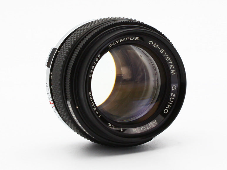 Olympus OM-1 Film Camera Black OM-SYSTEM G.ZUIKO AUTO-S 50mm f/1.4 JAPAN【Exc+3】