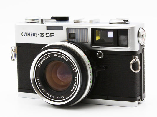 OLYMPUS 35 SP Rangefinder Film Camera 42mm f/1.7 Lens from JAPAN【VeryGood】