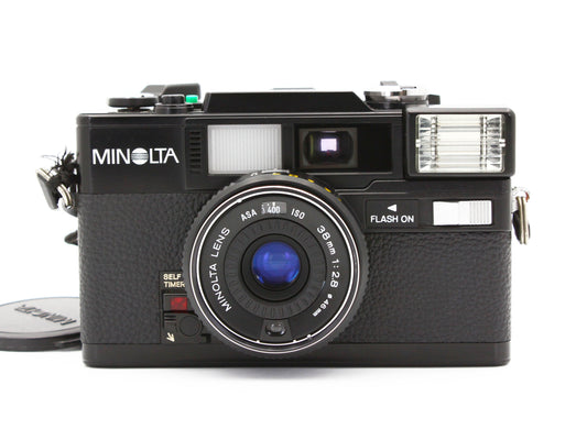 Minolta Hi-Matic SD2 35mm Point & Shoot Film Camera 38mm f/2.8 Lens【Very Good】