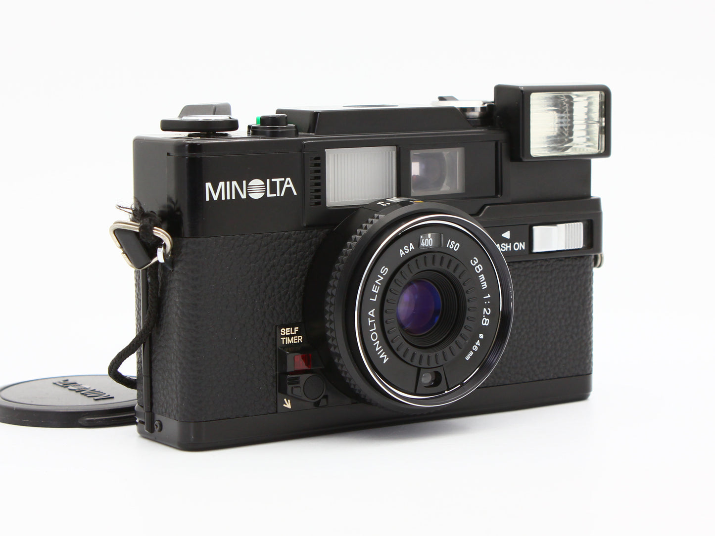 Minolta Hi-Matic SD2 35mm Point & Shoot Film Camera 38mm f/2.8 Lens【Very Good】