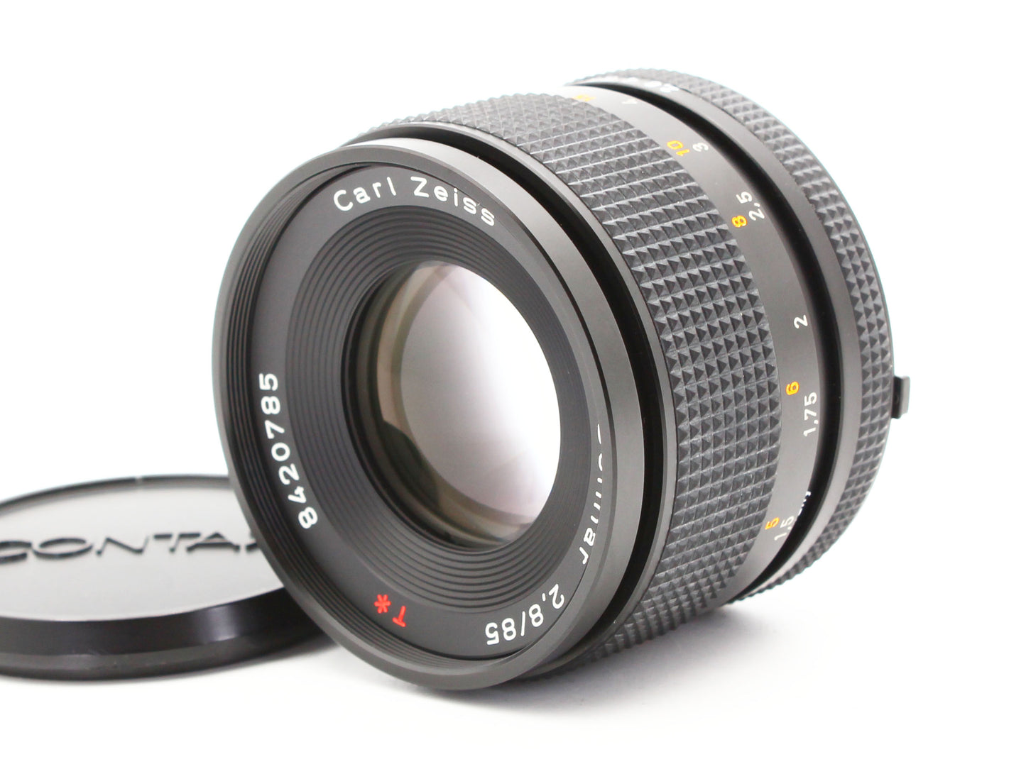Contax Carl Zeiss Sonnar T* 85mm f/2.8 MMG Lens from JAPAN【Near Mint】