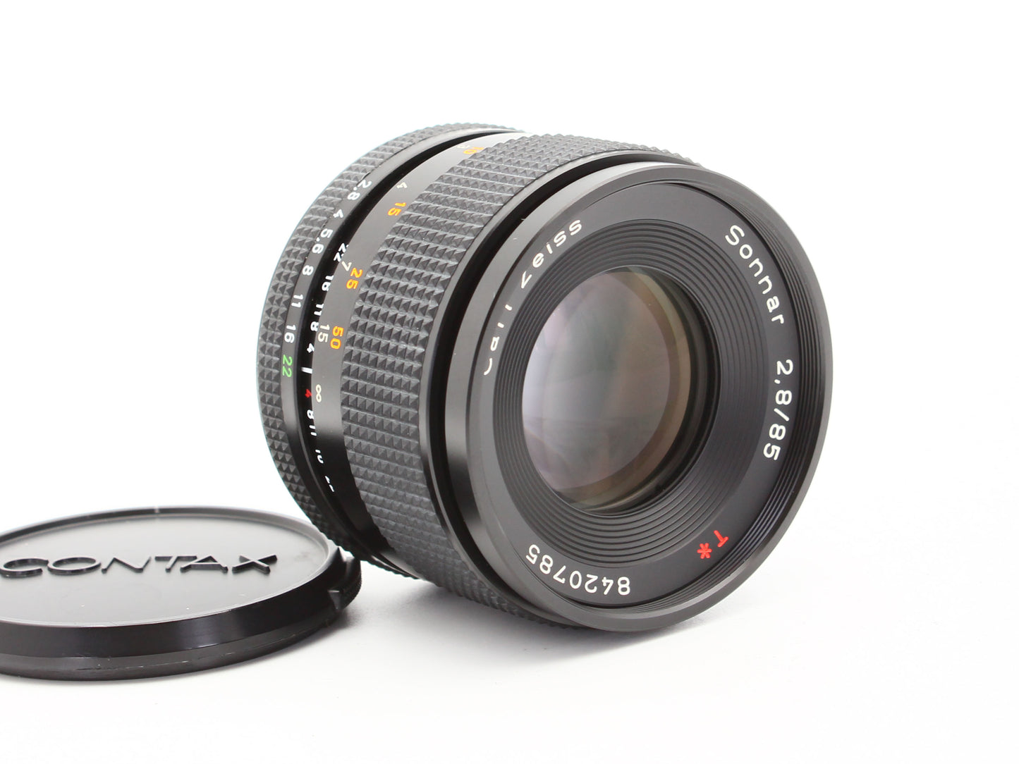 Contax Carl Zeiss Sonnar T* 85mm f/2.8 MMG Lens from JAPAN【Near Mint】
