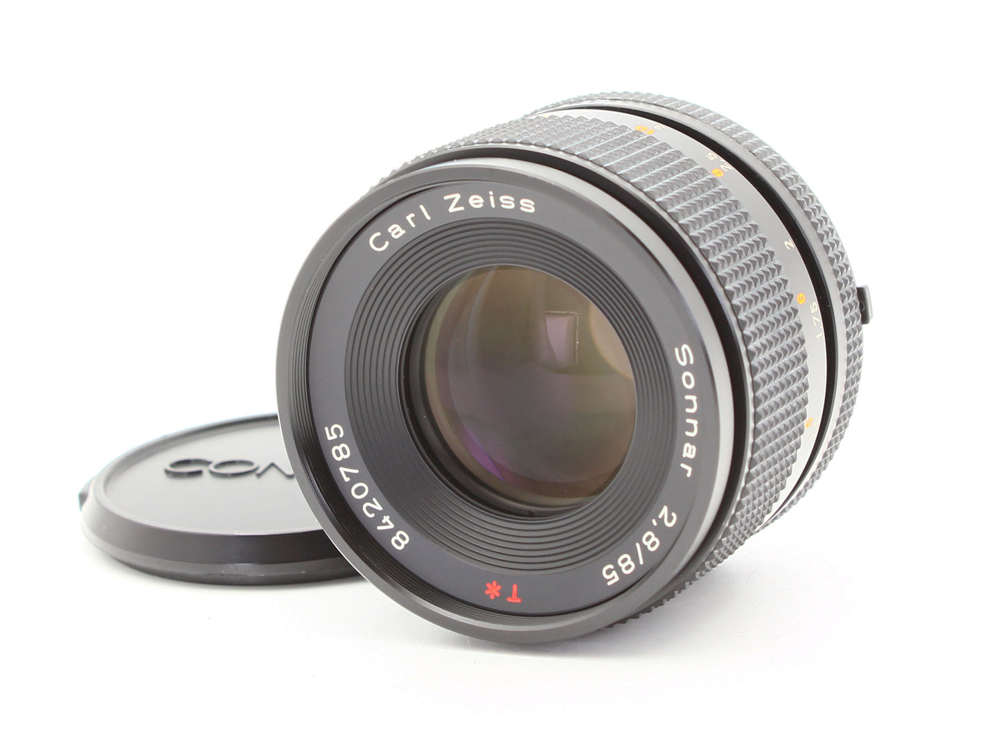 Contax Carl Zeiss Sonnar T* 85mm f/2.8 MMG Lens from JAPAN【Near Mint】