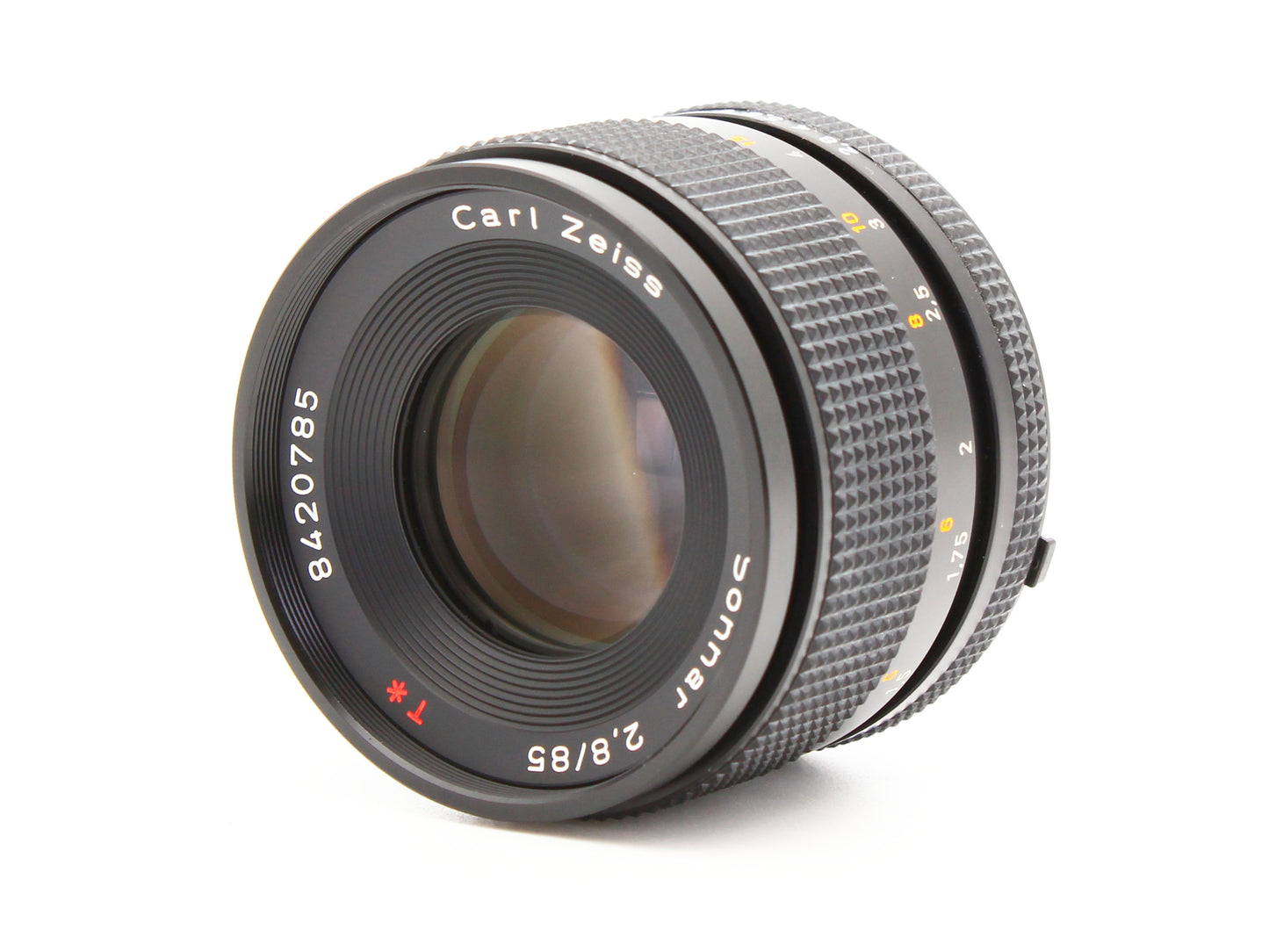 Contax Carl Zeiss Sonnar T* 85mm f/2.8 MMG Lens from JAPAN【Near Mint】
