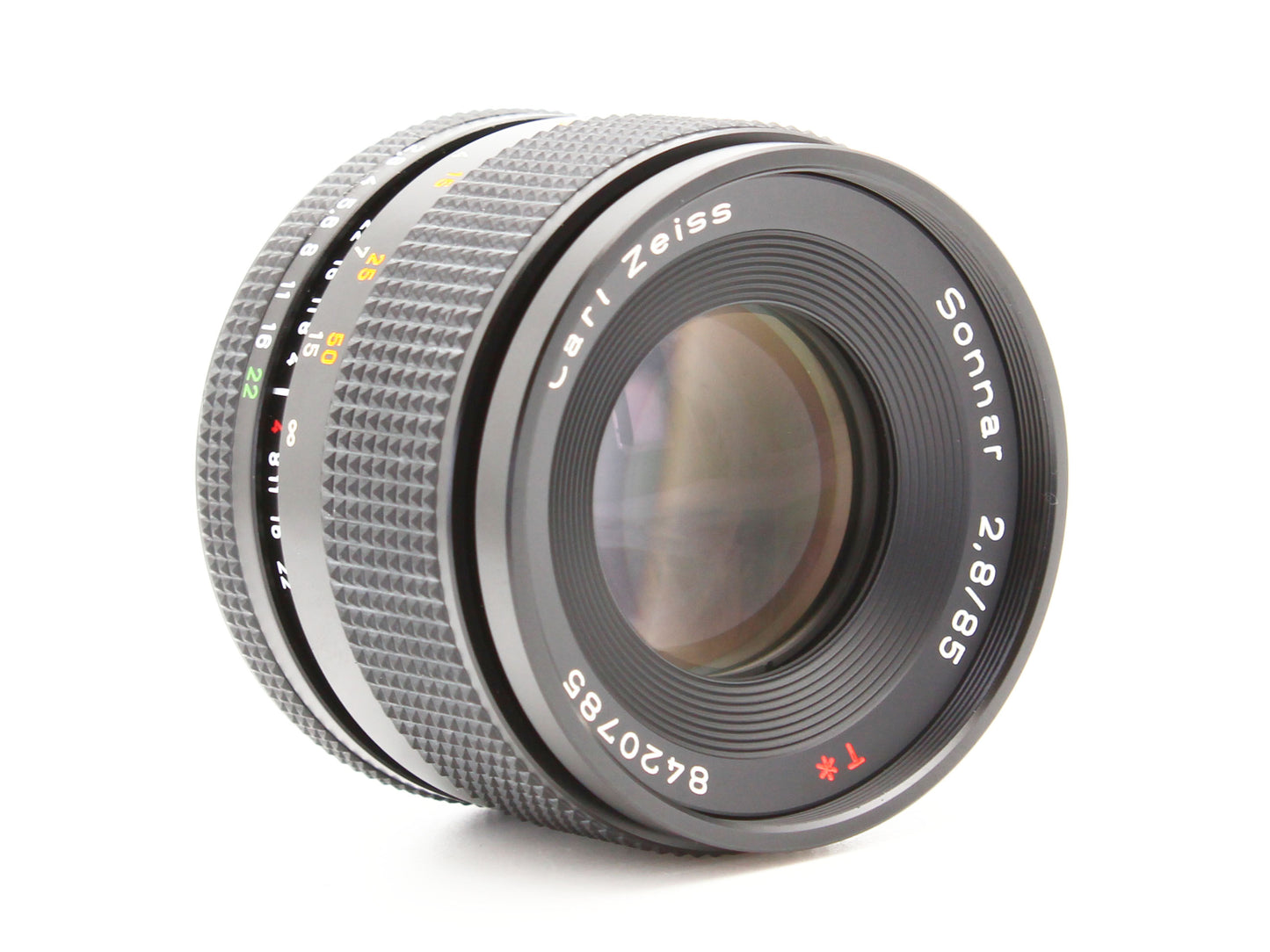 Contax Carl Zeiss Sonnar T* 85mm f/2.8 MMG Lens from JAPAN【Near Mint】