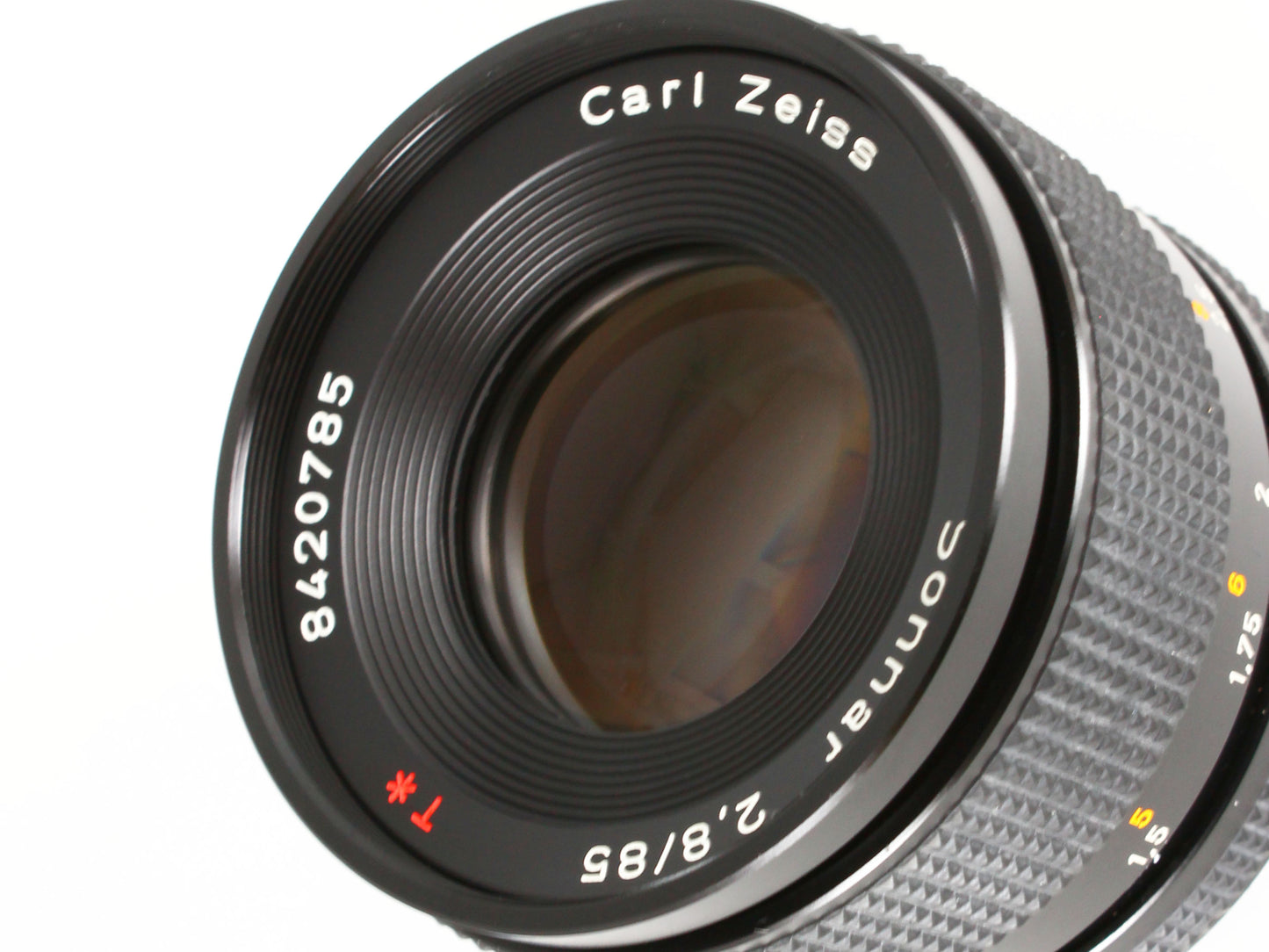 Contax Carl Zeiss Sonnar T* 85mm f/2.8 MMG Lens from JAPAN【Near Mint】
