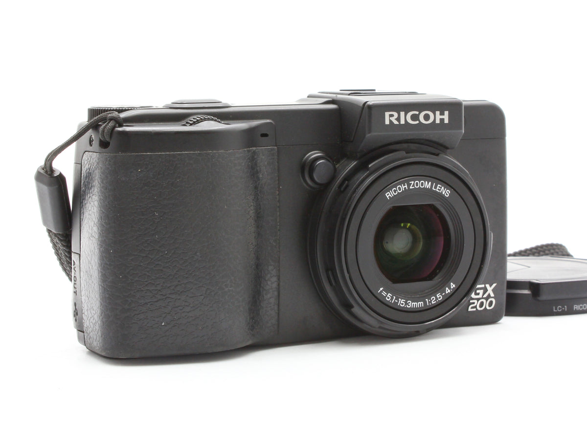 RICOH GX200 Compact Digital Camera Wide Angle Zoom Lens Japan【Exc+4】