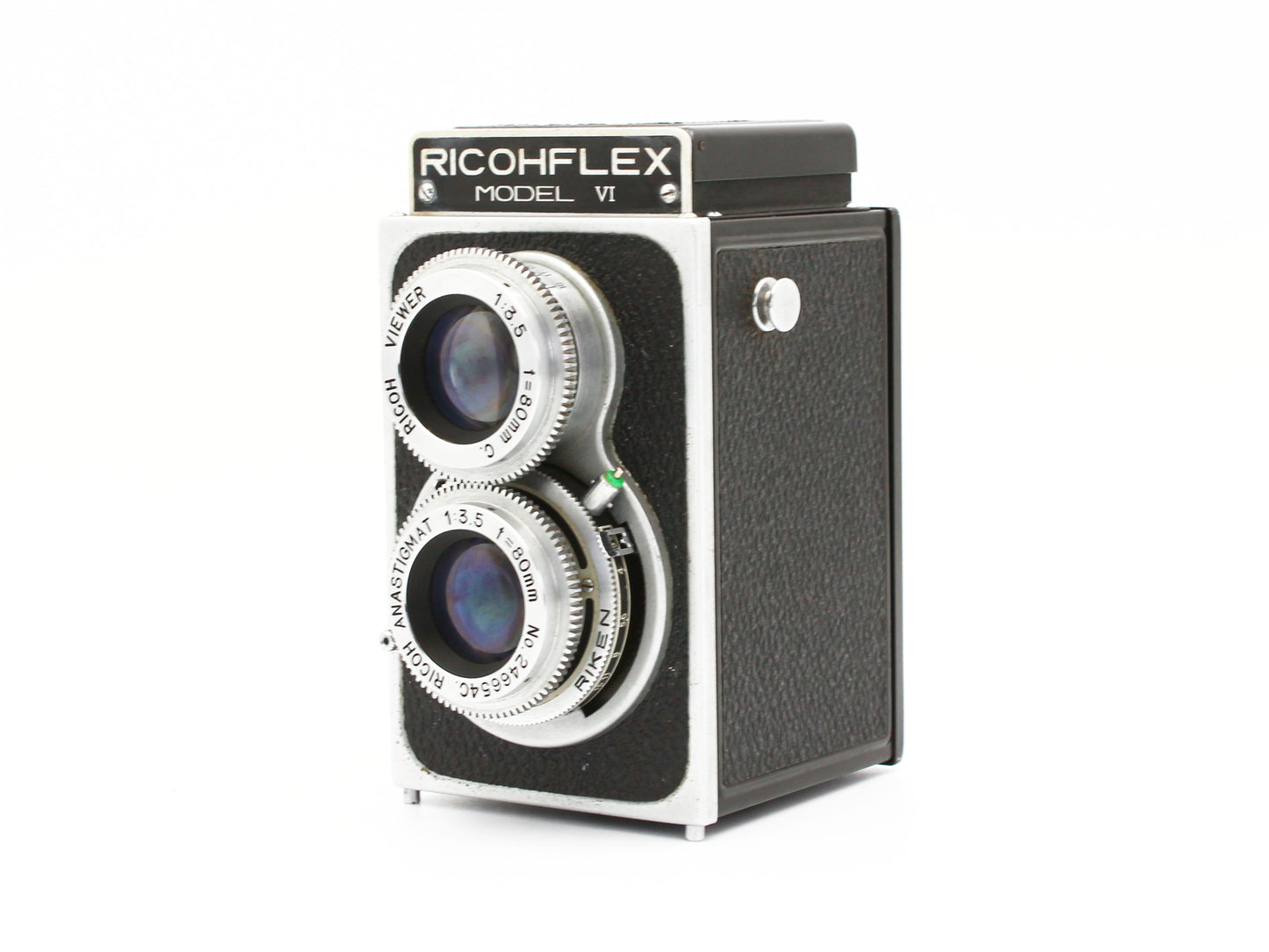 RICOHFLEX MODEL Ⅵ TLR Film Camera RICOH ANASTIGMAT 80mm f/3.5 Lens JAPAN【Exc+3】