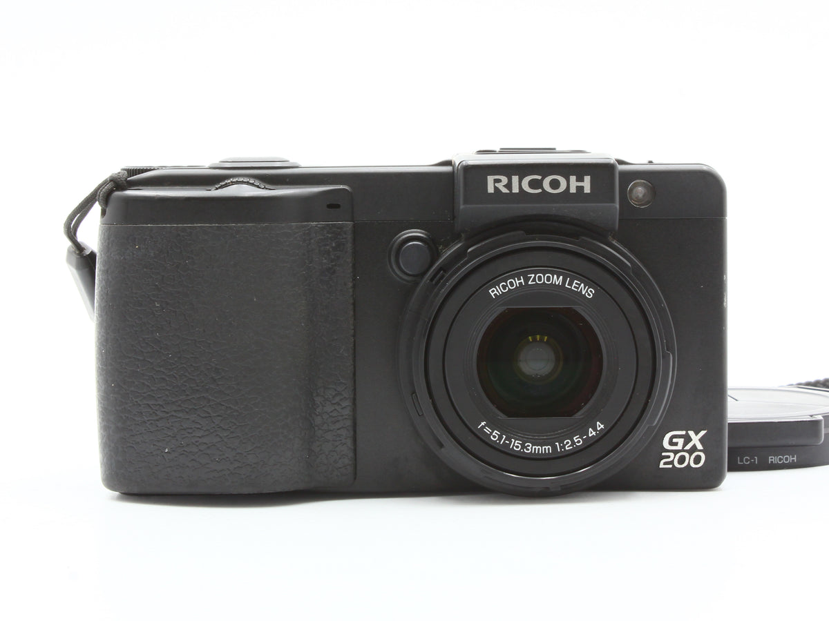 RICOH GX200 Compact Digital Camera Wide Angle Zoom Lens Japan【Exc+4】