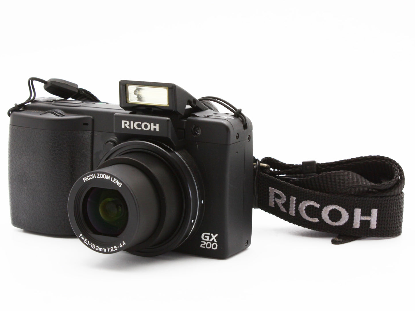 RICOH GX200 Black 12.1MP Compact Digital Camera 3x Zoom Lens JAPAN 【Exc+4】