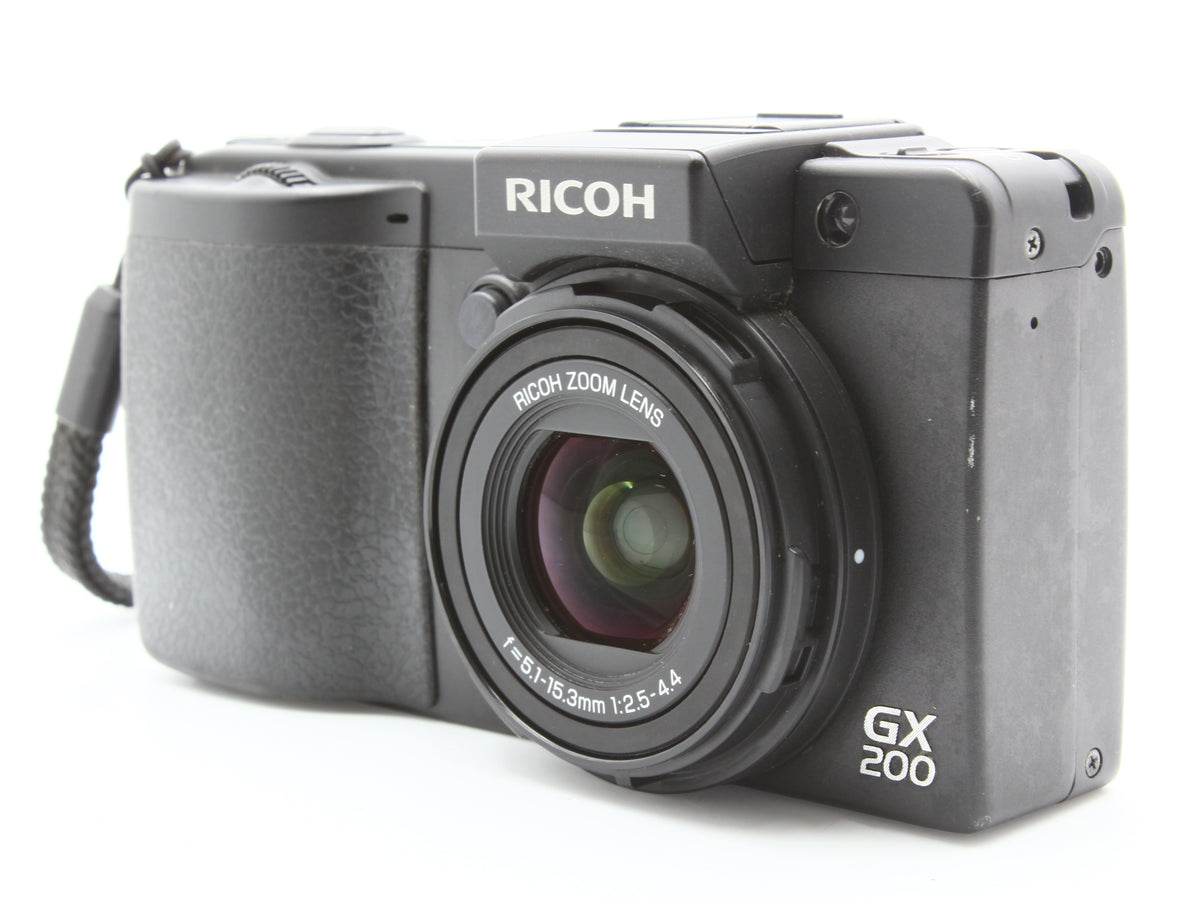 RICOH GX200 Compact Digital Camera Wide Angle Zoom Lens Japan【Exc+4】