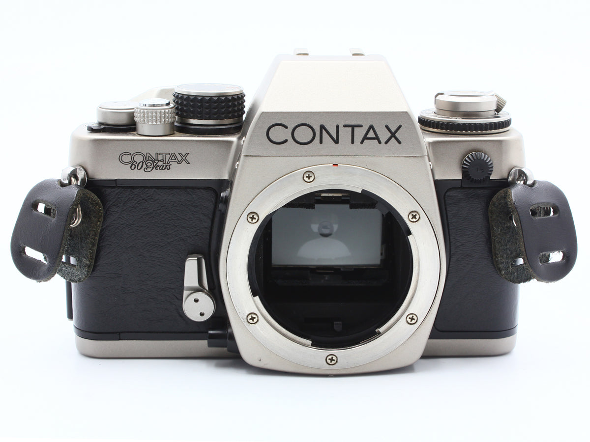 CONTAX S2 60 Years SLR Film Camera 50mm F1.4 2x Converter from JAPAN【Exc+3】