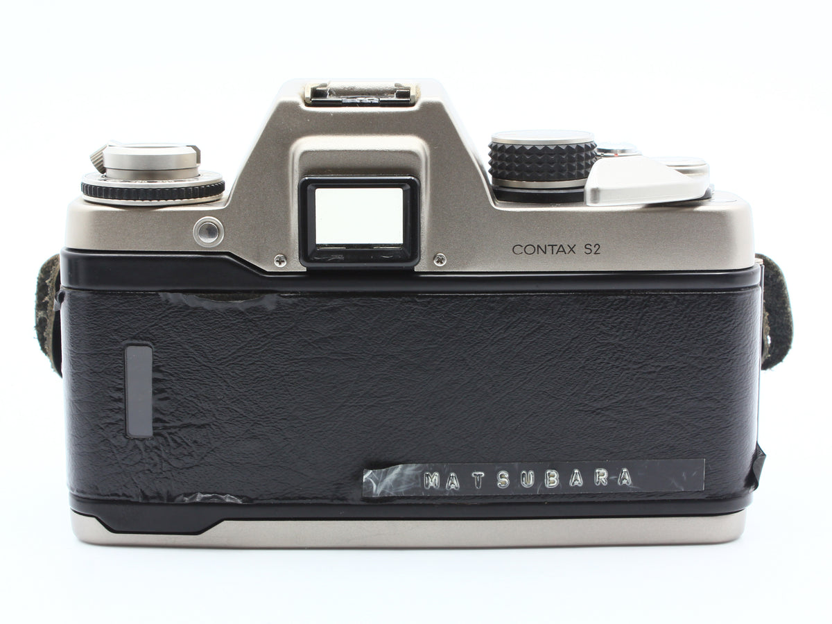CONTAX S2 60 Years SLR Film Camera 50mm F1.4 2x Converter from JAPAN【Exc+3】
