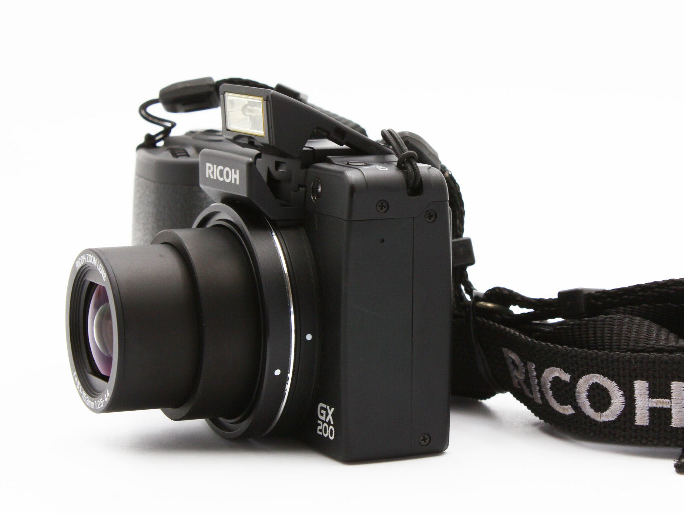 RICOH GX200 Black 12.1MP Compact Digital Camera 3x Zoom Lens JAPAN 【Exc+4】