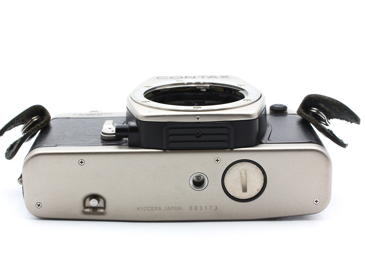 CONTAX S2 60 Years SLR Film Camera 50mm F1.4 2x Converter from JAPAN【Exc+3】