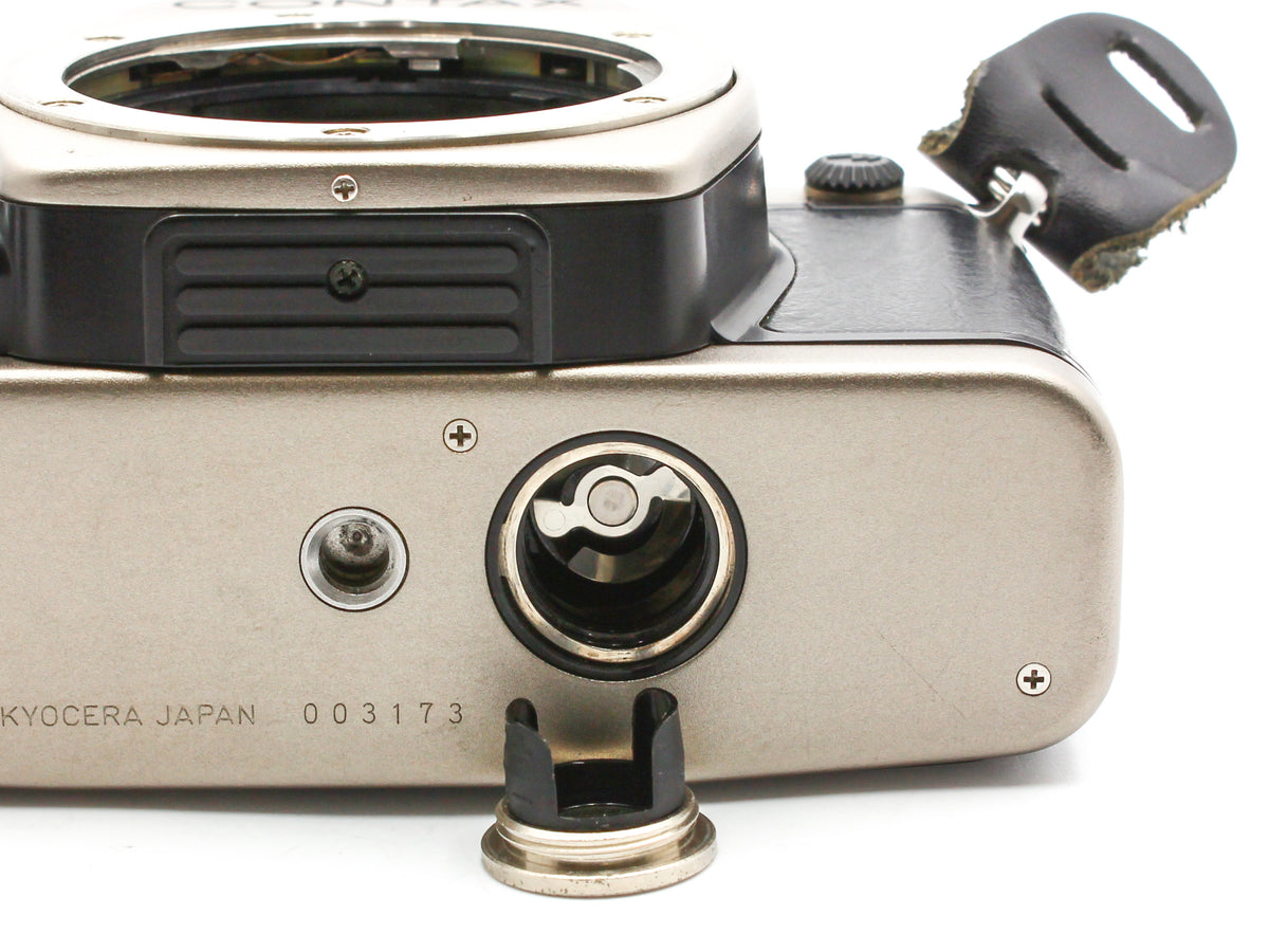 CONTAX S2 60 Years SLR Film Camera 50mm F1.4 2x Converter from JAPAN【Exc+3】