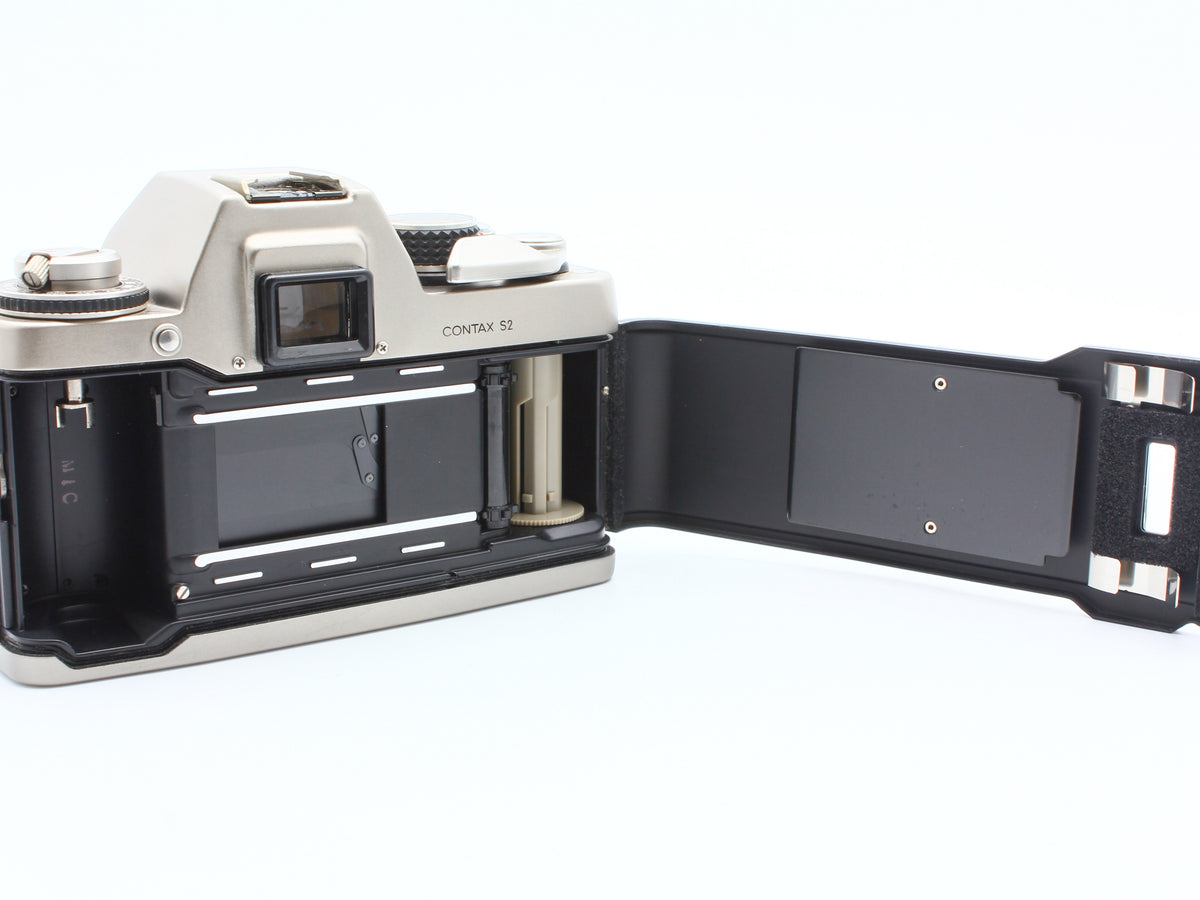 CONTAX S2 60 Years SLR Film Camera 50mm F1.4 2x Converter from JAPAN【Exc+3】