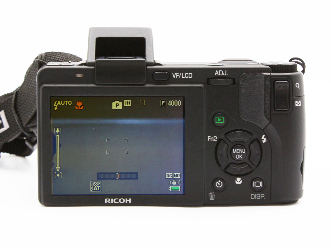 RICOH GX200 Black 12.1MP Compact Digital Camera 3x Zoom Lens JAPAN 【Exc+4】