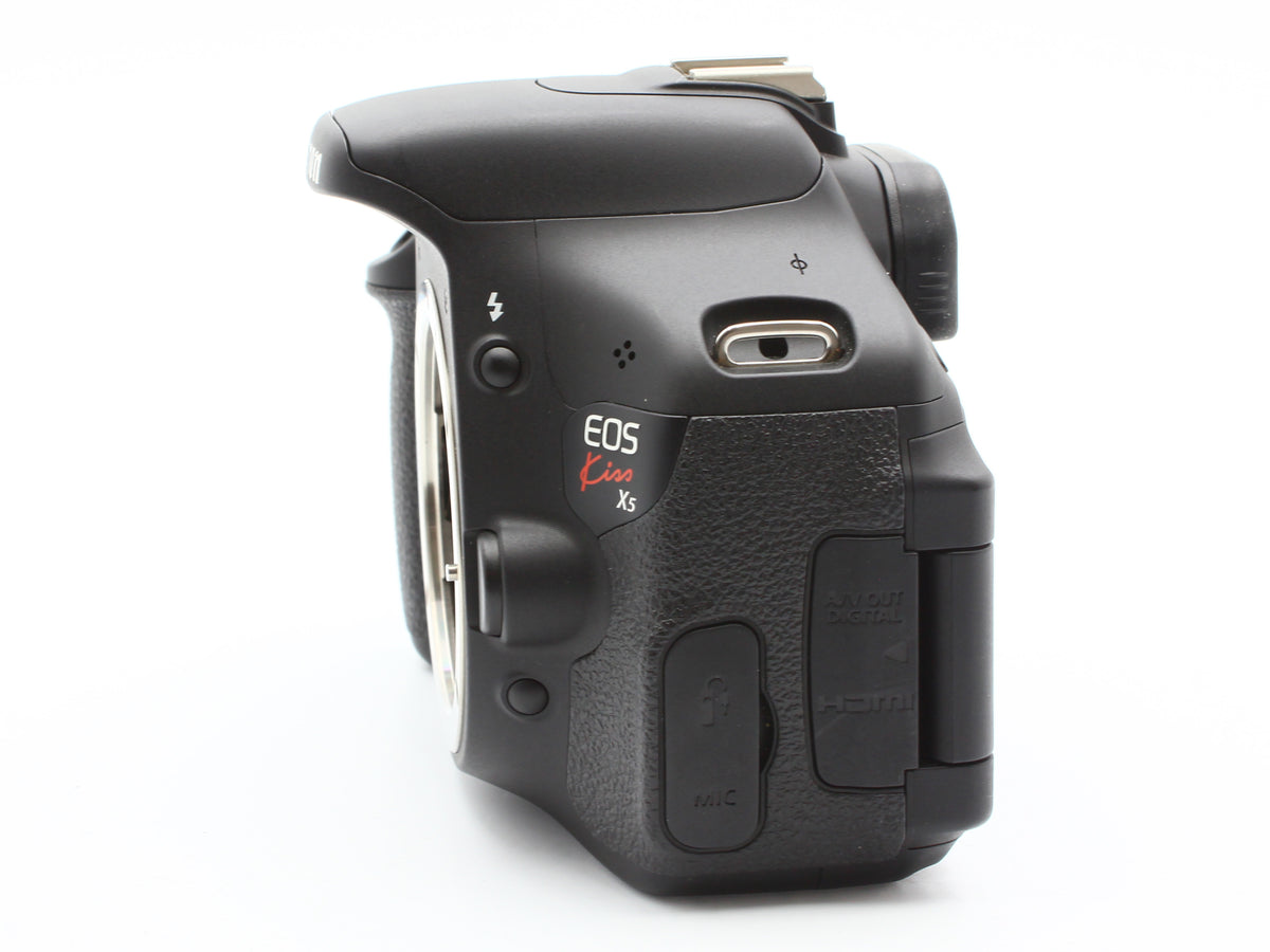 Canon EOS Kiss X5 DSLR Camera EF-S 18-55mm IS II Lens Japan【Exc+4】