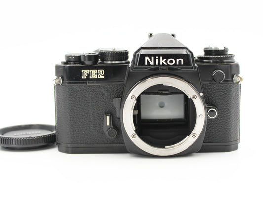 Nikon FE2 35mm SLR Film Camera Black Body from Japan【Exc+4】