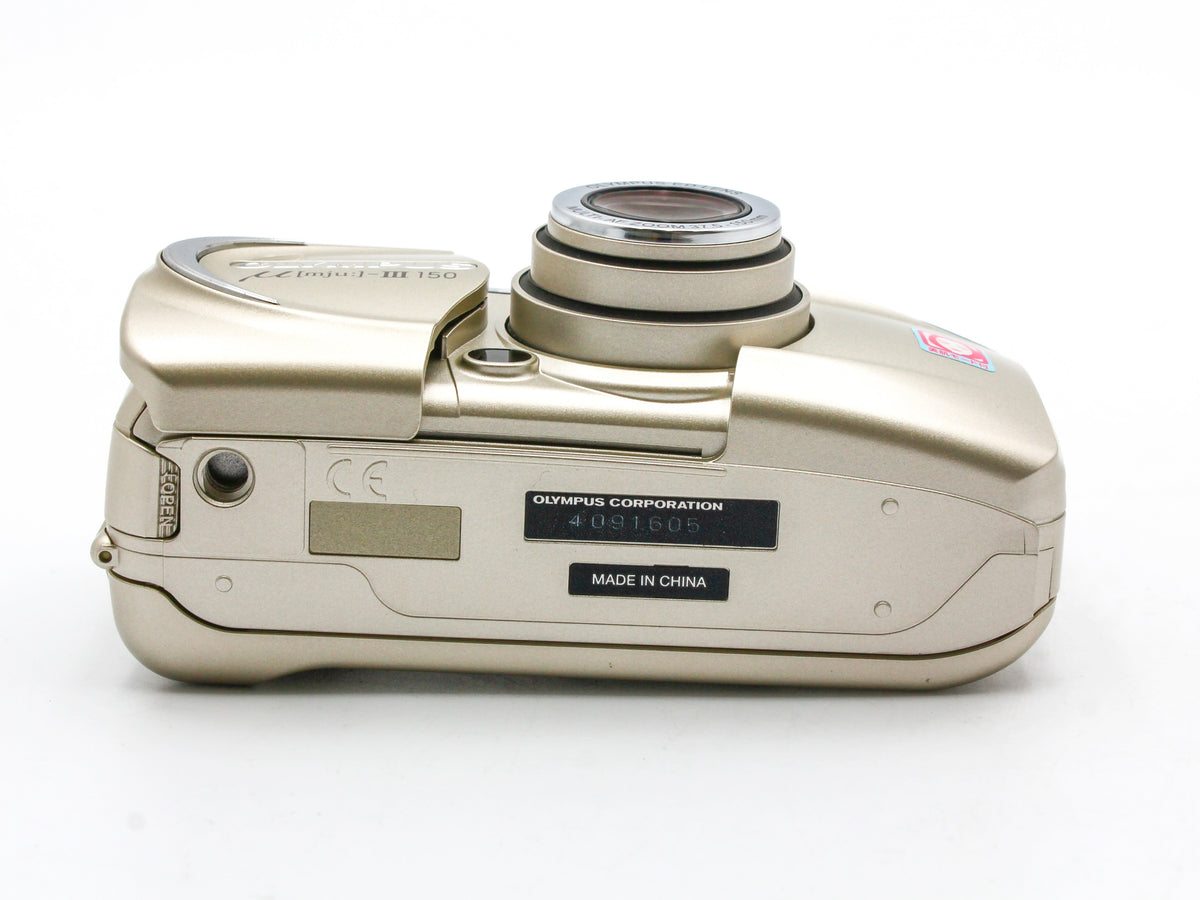 OLYMPUS mju-III 150 QUARTZDATE 37.5-150mm Zoom Film Camera Japan【Near Mint】