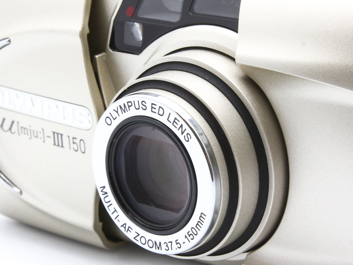 OLYMPUS mju-III 150 QUARTZDATE 37.5-150mm Zoom Film Camera Japan【Near Mint】