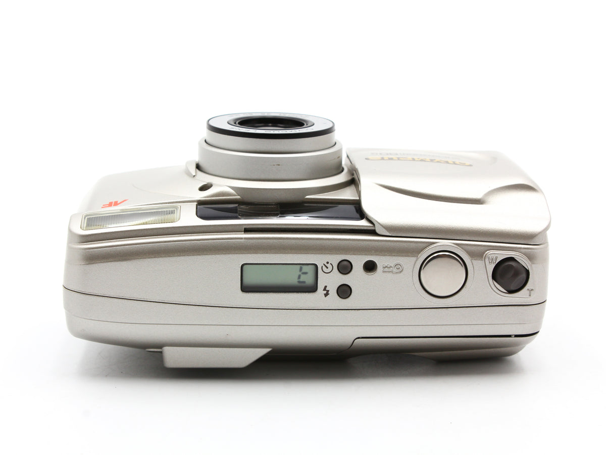 OLYMPUS SUPERZOOM 80G Silver 38-80mm Zoom 35mm Film Camera Japan【Exc+5】