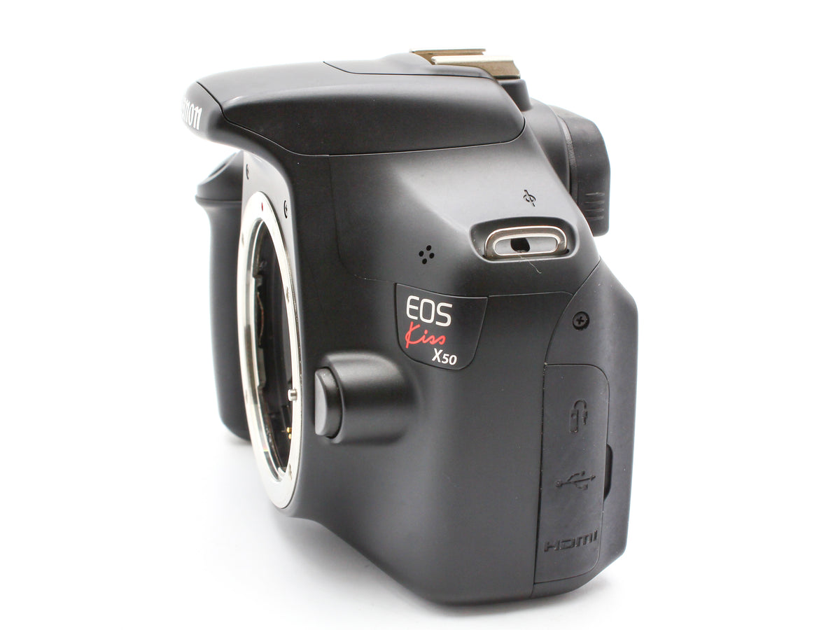 Canon Kiss X50 DSLR Camera EF-S 18-55mm f/3.5-5.6 IS ⅡLens from JAPAN【Exc+4】