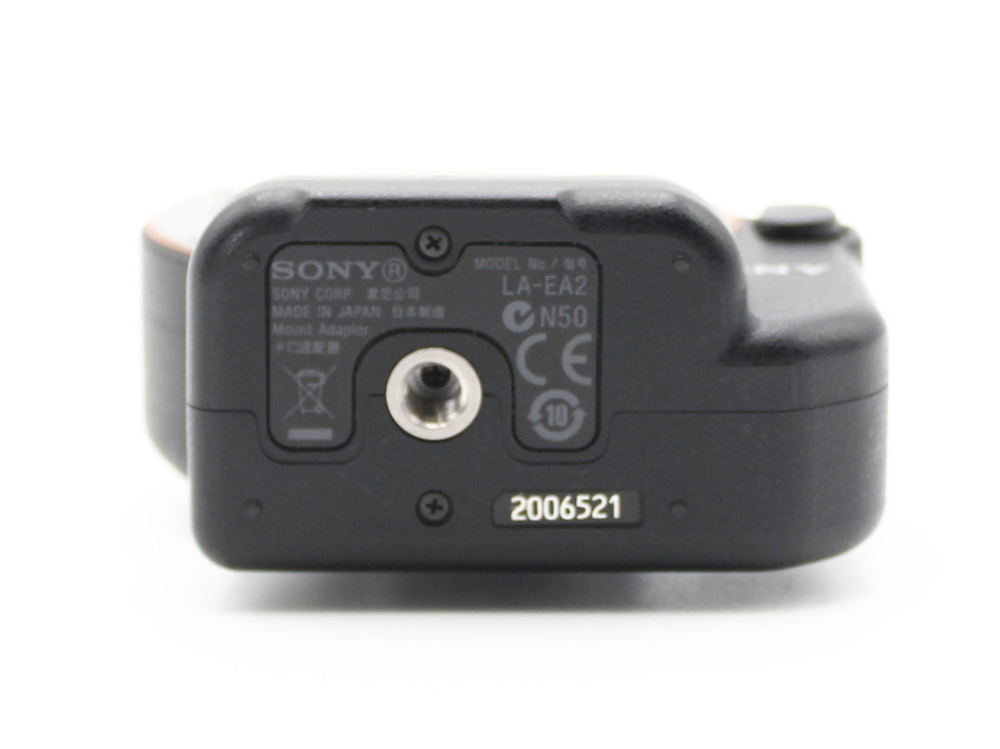 Sony Alpha LA-EA2 Adapter A to E mount Lens Translucent Mirror Tech【Near Mint】