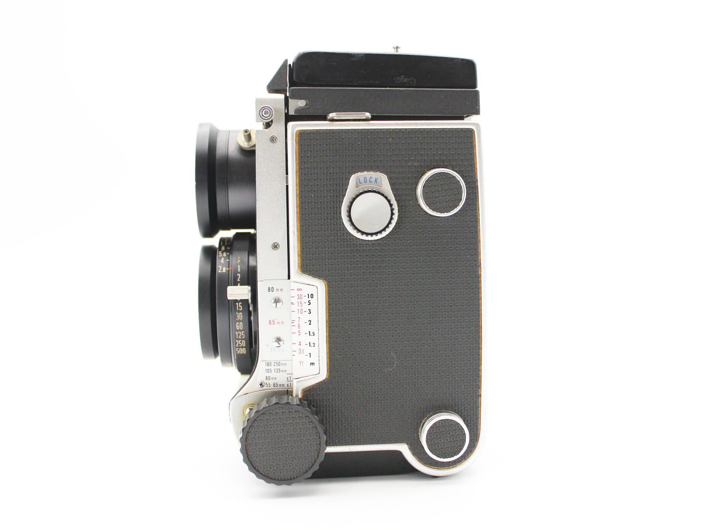 Mamiya C220 Pro 6x6 TLR Film Camera Sekor 80mm f/2.8 from JAPAN【Exc+3】