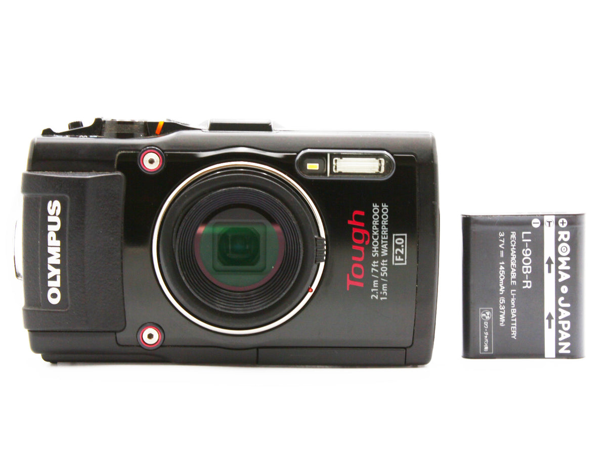 OLYMPUS TOUGH STYLUS TG-3 16MP Waterproof Digital Camera Black from JAPAN【Exc+3】