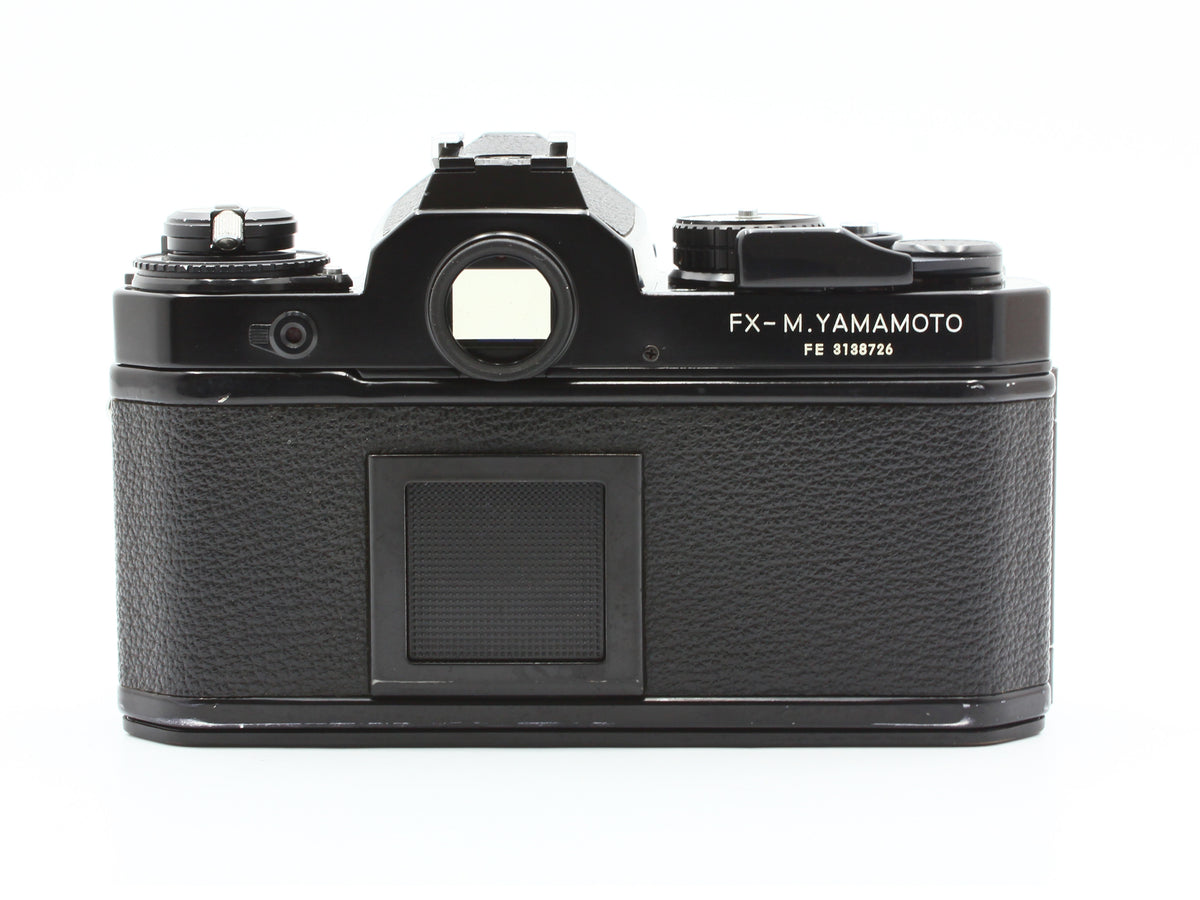 NIKON FE Black 35mm SLR Film Camera Body from JAPAN 【Exc+5】