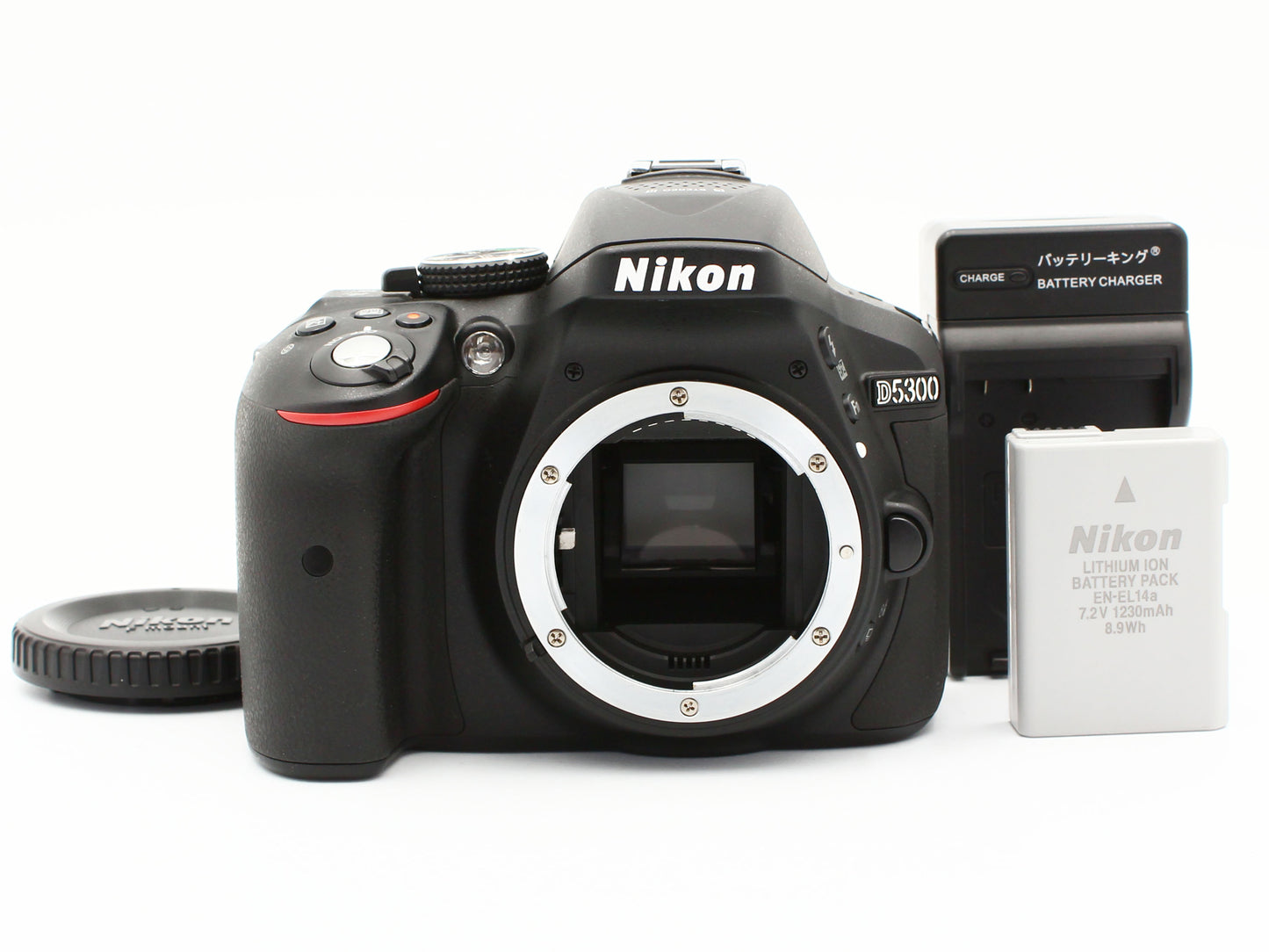 Nikon D5300 24.2MP Digital SLR Camera Black Body Count2316 from JAPAN【Mint】