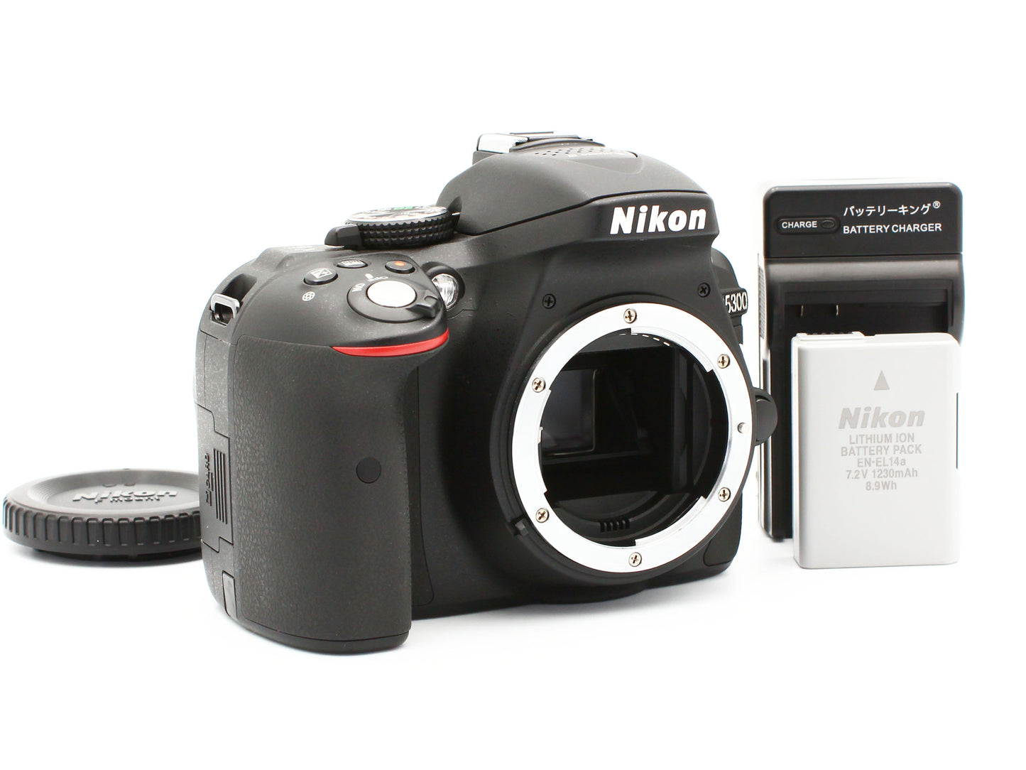 Nikon D5300 24.2MP Digital SLR Camera Black Body Count2316 from JAPAN【Mint】