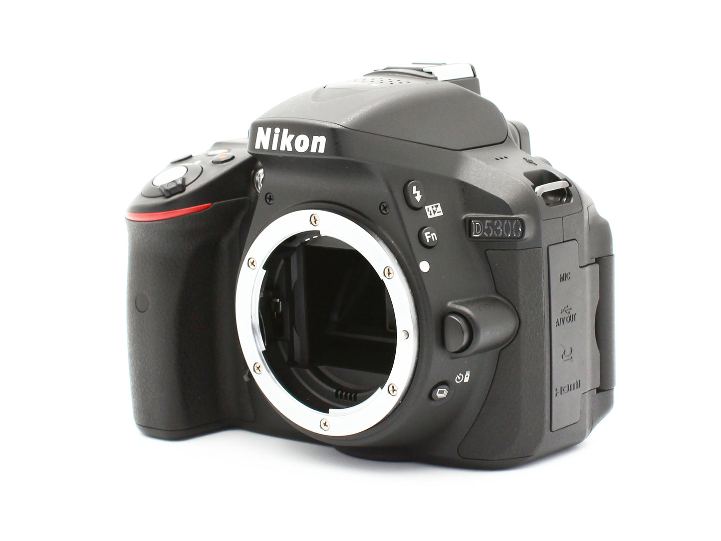 Nikon D5300 24.2MP Digital SLR Camera Black Body Count2316 from JAPAN【Mint】